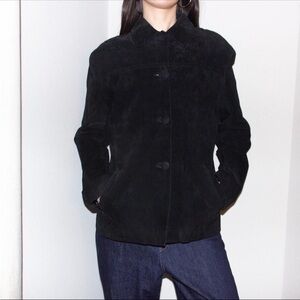 Women's Black Suede Jacket